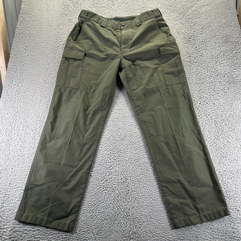 Blauer TenX BDU Pant Womens 16 Green Polyester Cargo Straight Utility Workwear